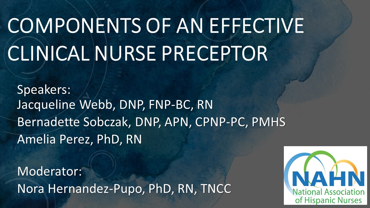 Video - Effective Clinical Nurse Preceptor