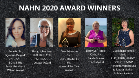 NAHN 2020 Award Winners